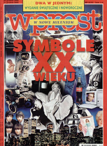 Okładka tygodnika WPROST: 52/53/2000