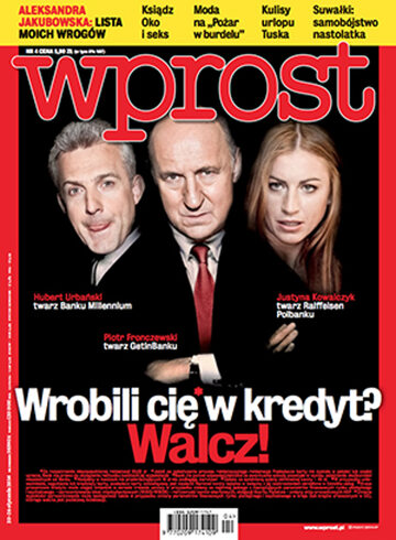 Okładka tygodnika WPROST: 4/2014